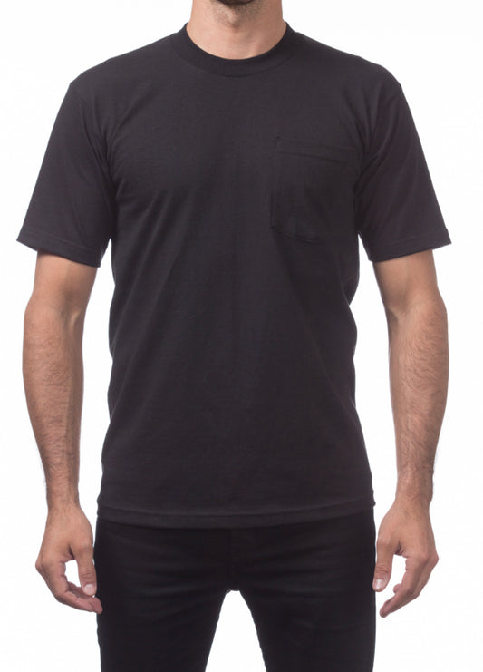 Pro Club Heavyweight pocket t shirt Black