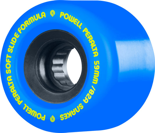 Powell Peralta Skateboard wheels G Slides 59mm 82a Blue