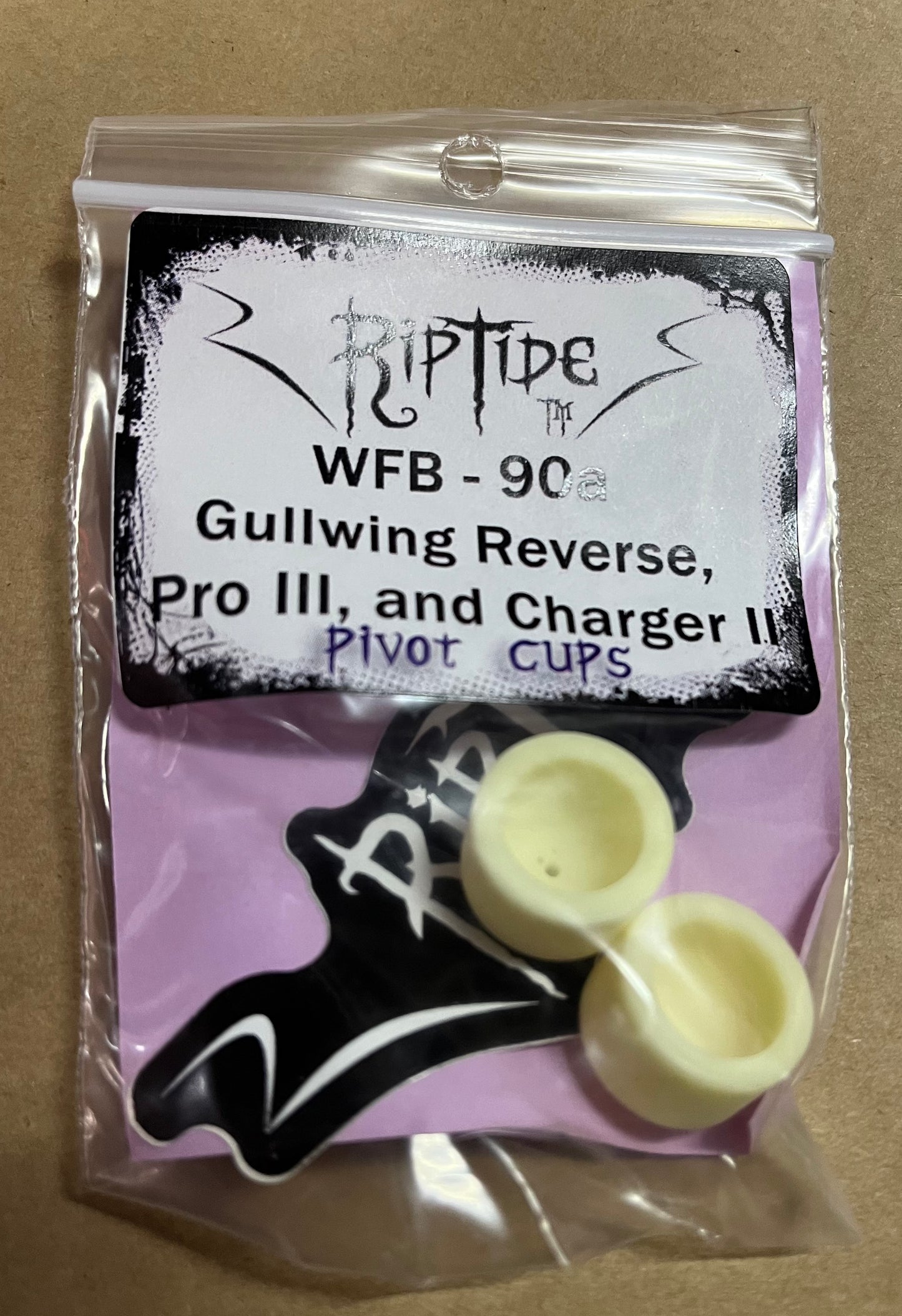 Riptide WFB pivot cup Gullwing Reverse charger 2