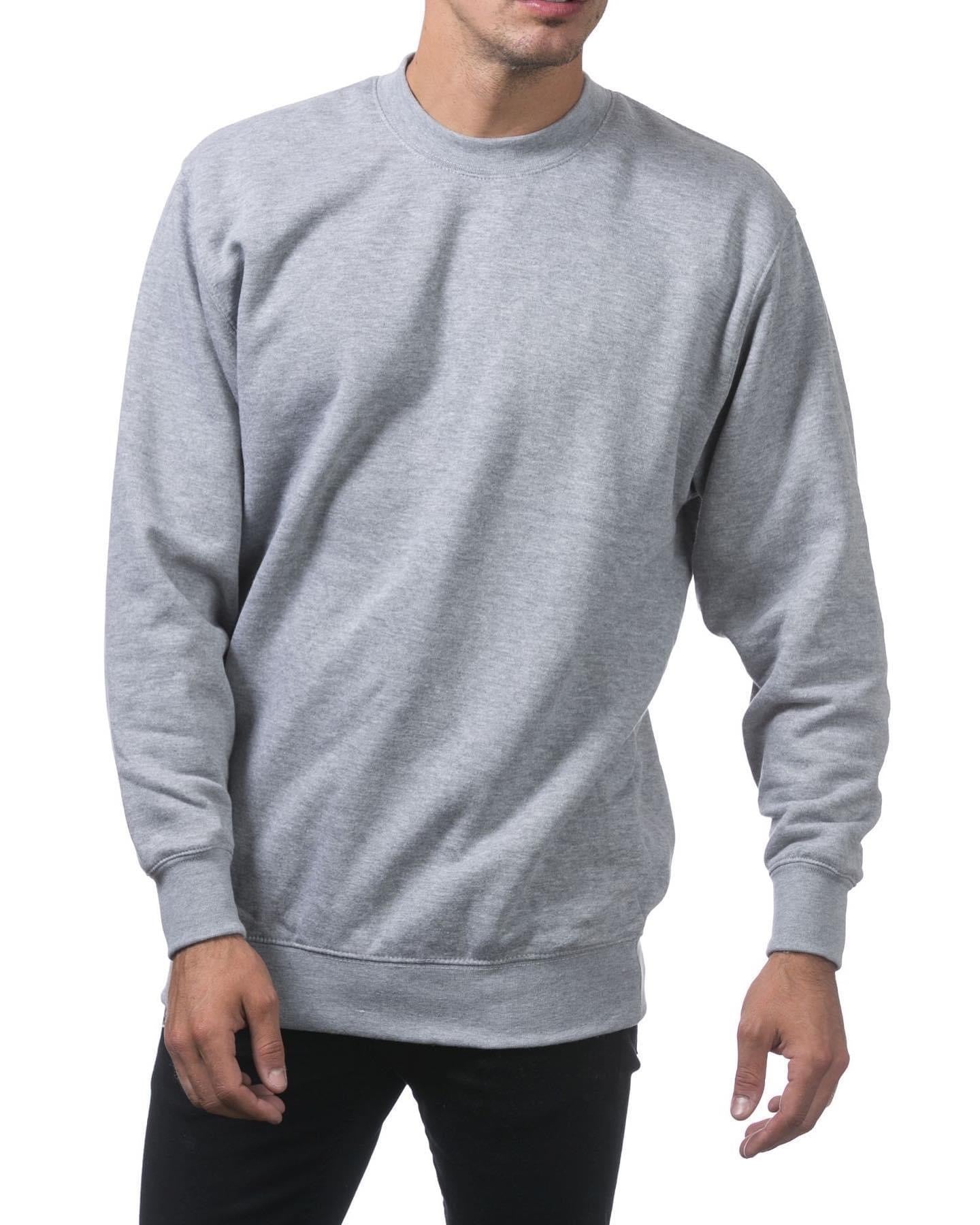 Pro Club Heavyweight Crew Neck Fleece Pullover Sweater (13oz)