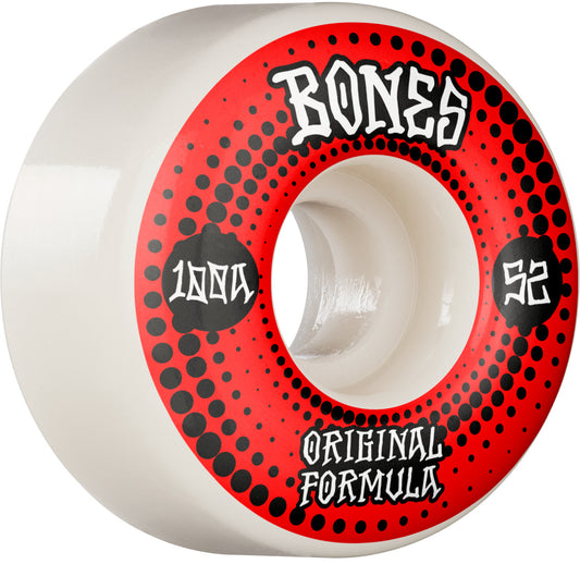Bones 100a skateboard wheels 52mm V4